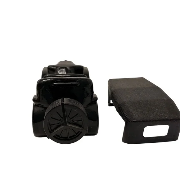 NOS Avon Touring T After Shave Bottle Men 6oz Black  Vintage Decanter - Picture 13 of 16